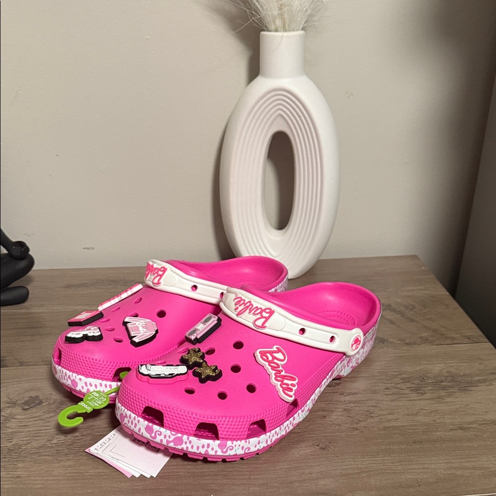 CROCS Pink Barbie Clogs
